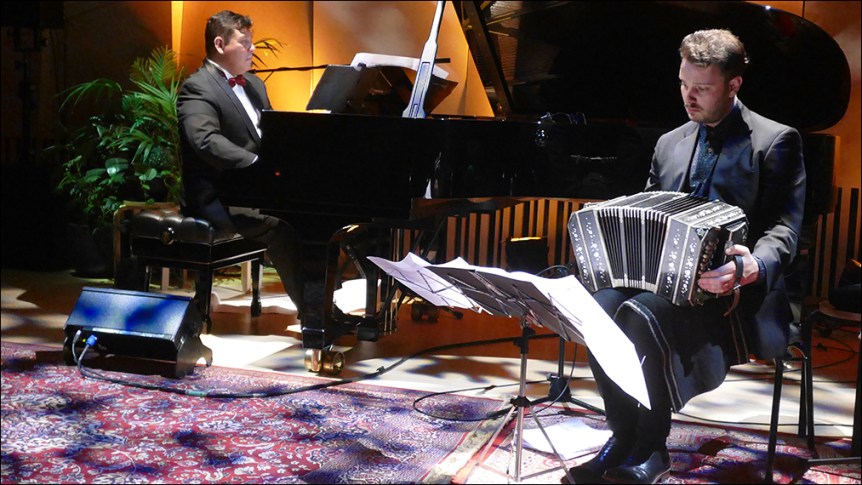 2019-06-09 - Daniel Rojas (piano) &amp; Stephen Cutriss (bandoneon) at the Melbourne Recital Hall